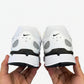 Nike P-6000 White Metallic Silver Black